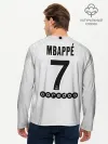 Мужской лонгслив базовый / Mbappe away 18-19