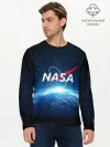 Мужской лонгслив базовый / NASA