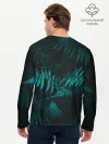 Мужской лонгслив базовый / Папоротник