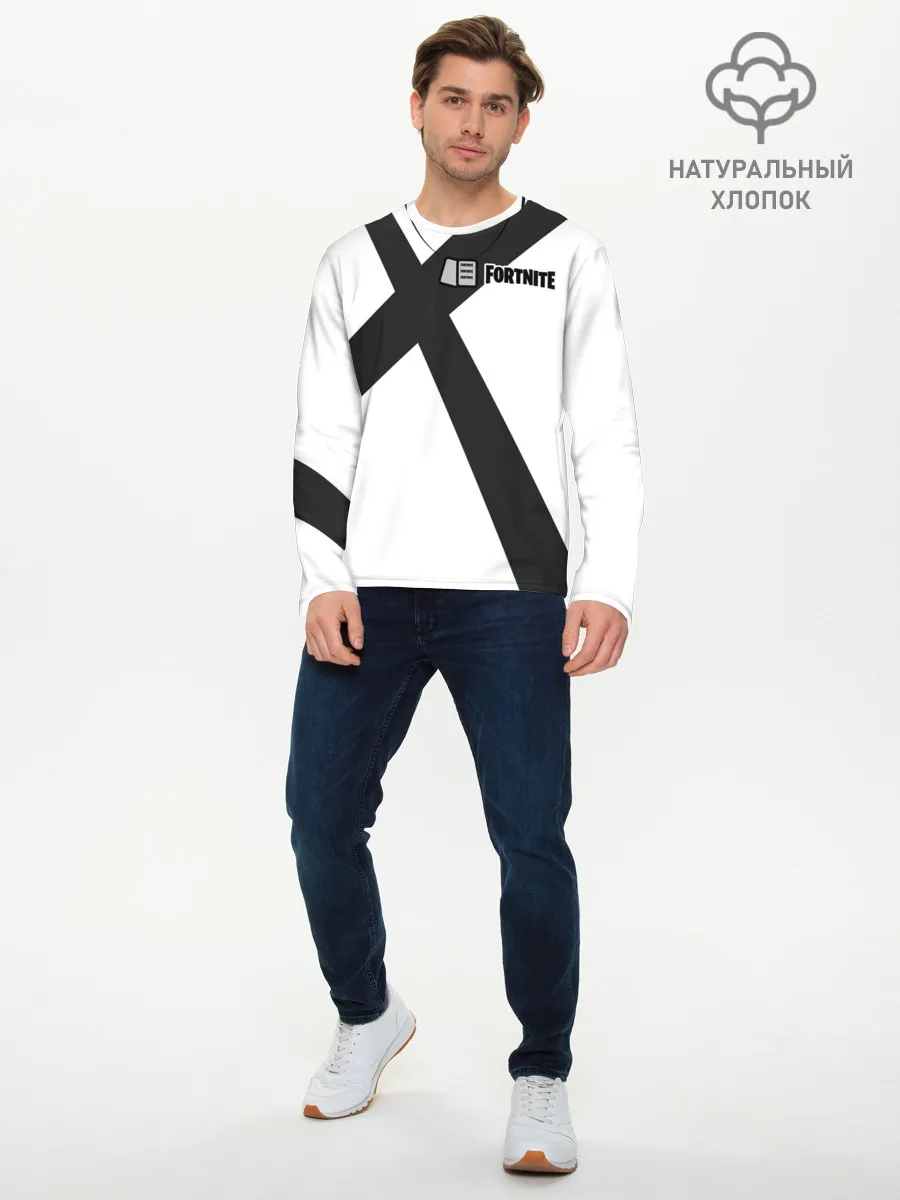 Мужской лонгслив базовый / Fortnite: Гренадёр