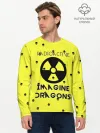 Мужской лонгслив базовый / Imagine Dragons radioactive
