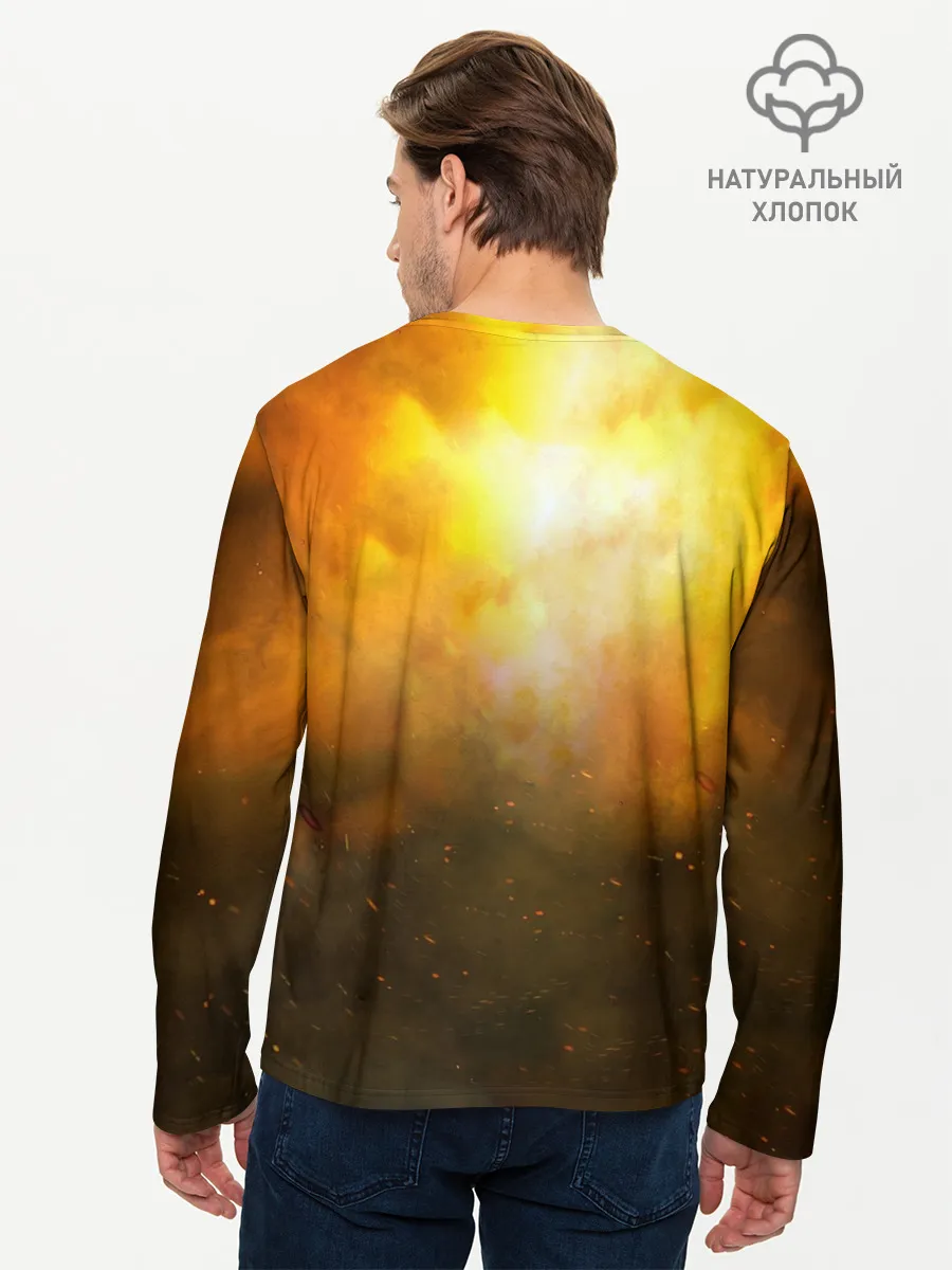 Мужской лонгслив базовый / DOOM 2016