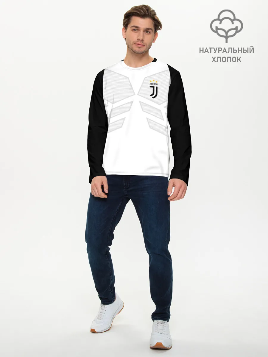Мужской лонгслив базовый / JUVENTUS SPORT