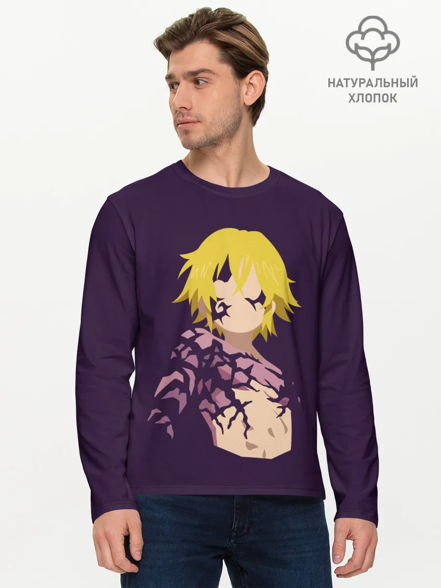 Мужской лонгслив базовый / Мелиодас