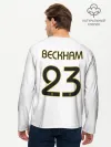 Мужской лонгслив базовый / Бекхэм Реал Ретро