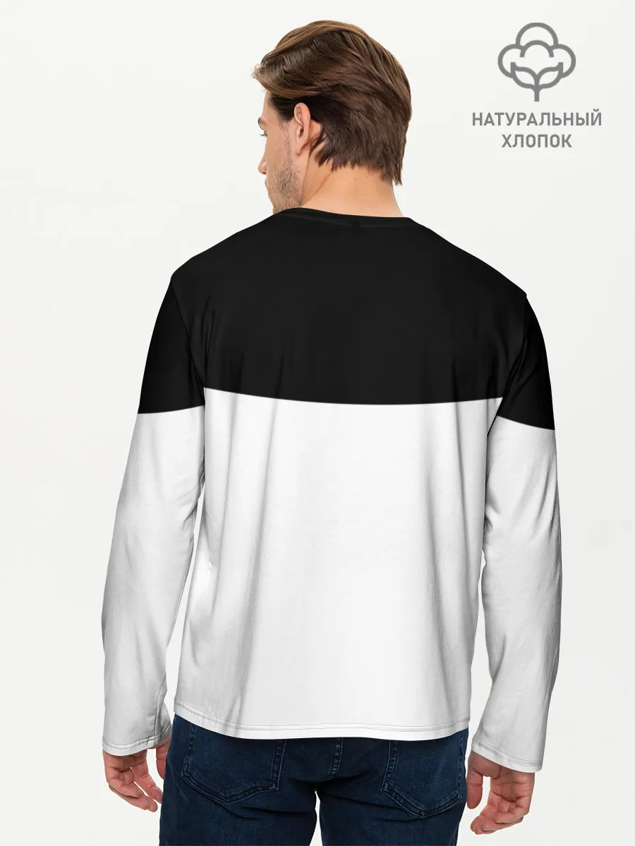 Мужской лонгслив базовый / Ronaldo Juventus