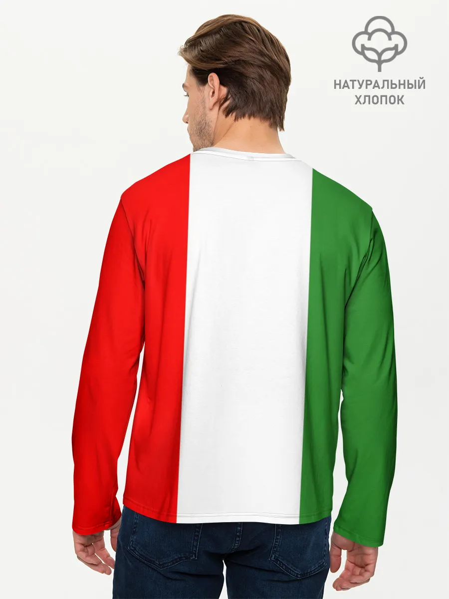 Мужской лонгслив базовый / Ronaldo Juventus Italy