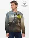 Мужской лонгслив базовый / Фаллаут 76