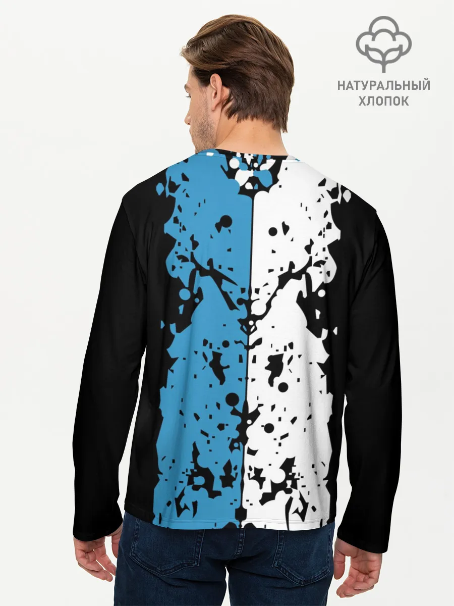 Мужской лонгслив базовый / BMW sign