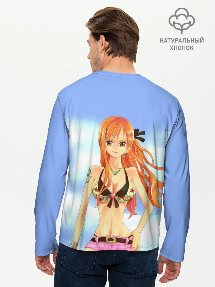 Мужской лонгслив базовый / Рыжая Нами