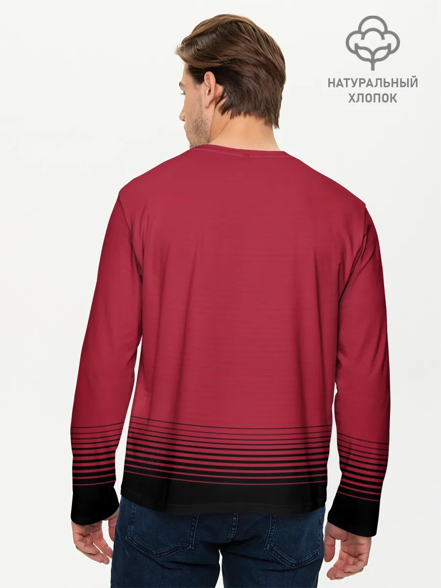 Мужской лонгслив базовый / Манчестер Юнайтед 18-19