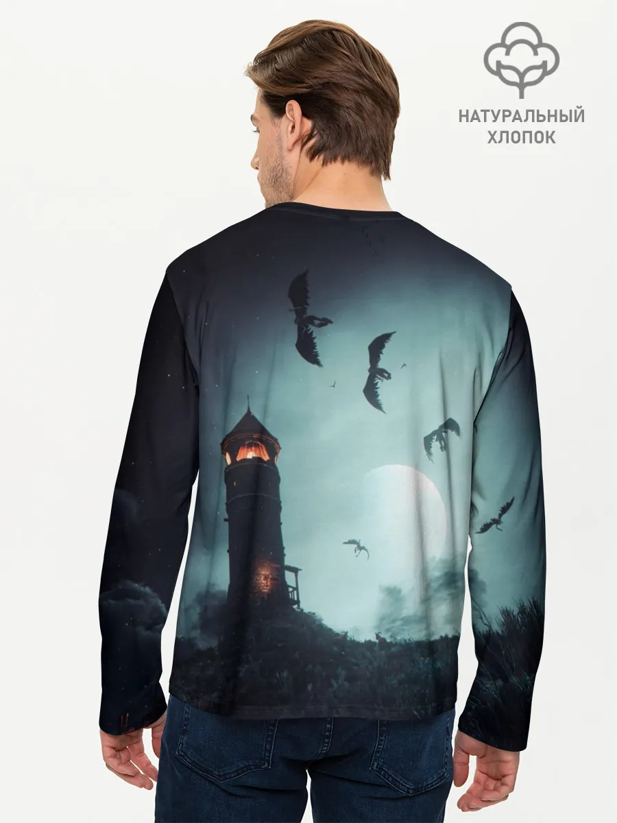 Мужской лонгслив базовый / ВЕДЬМАК