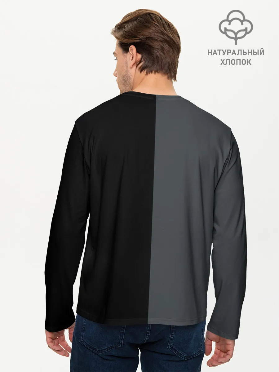 Мужской лонгслив базовый / KUROKUMA x MONOKUMA