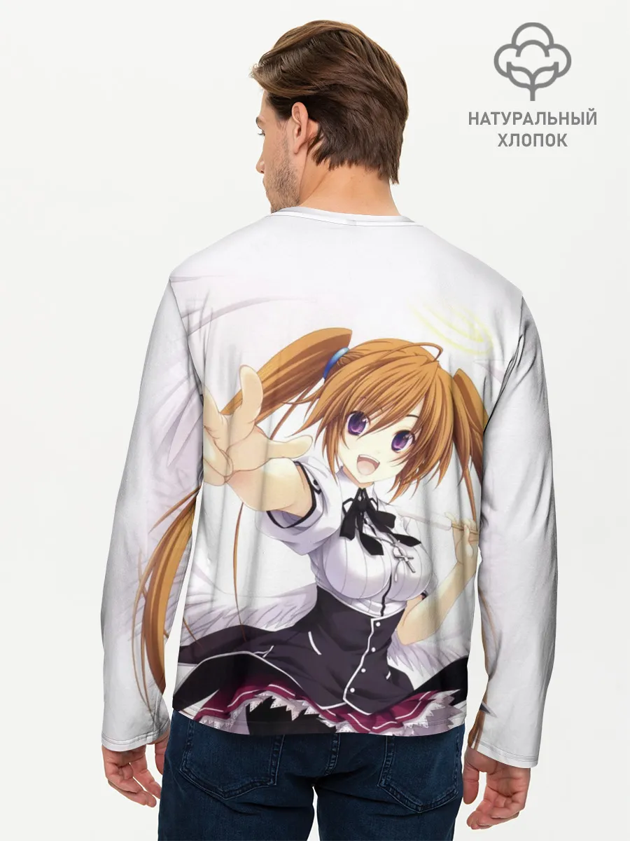 Мужской лонгслив базовый / Ирина Шидо | High School DxD