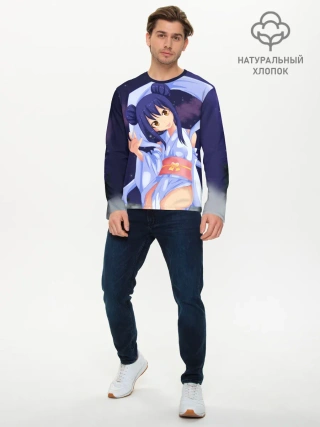 Мужской лонгслив базовый / Fairy Tail Wendy