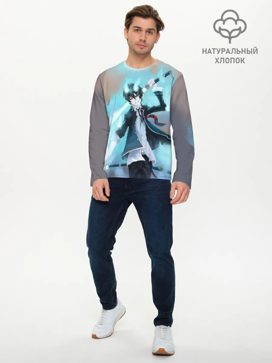 Мужской лонгслив базовый / Rin Okumura
