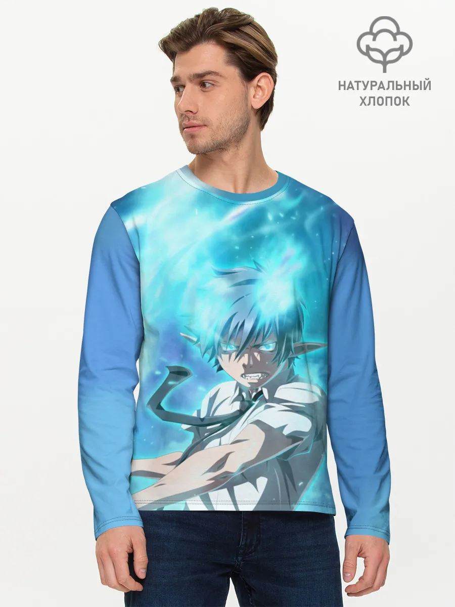 Мужской лонгслив базовый / Рин Окумура