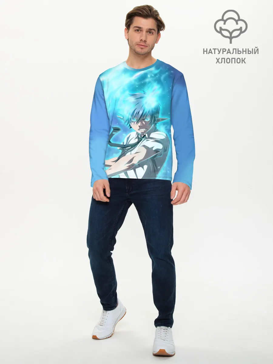 Мужской лонгслив базовый / Рин Окумура