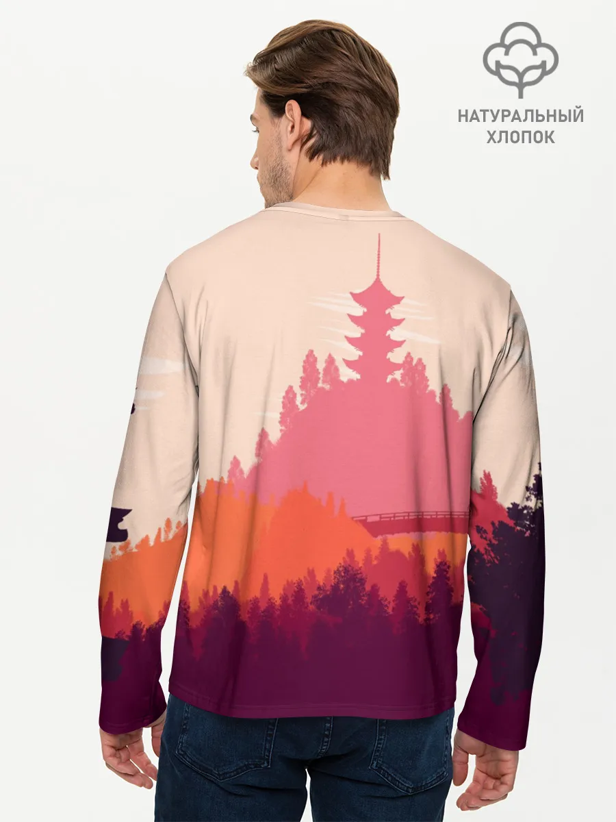 Мужской лонгслив базовый / Firewatch