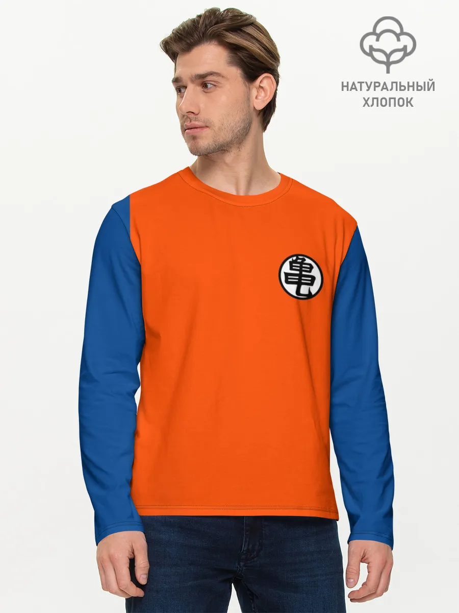 Мужской лонгслив базовый / KAME SENIN KANJI