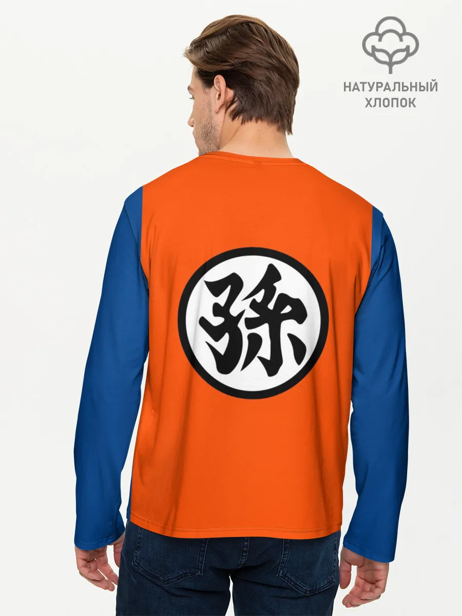 Мужской лонгслив базовый / GOKU KANJI