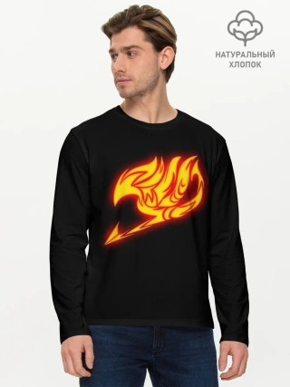 Мужской лонгслив базовый / FAIRY TAILS NATSU DRAGNEEL
