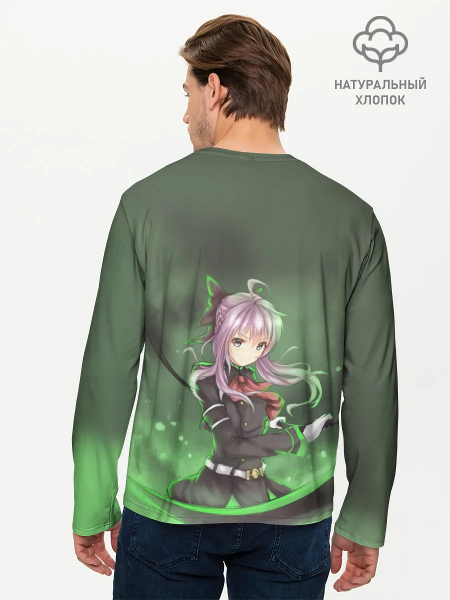 Мужской лонгслив базовый / Шиноа Хиираги