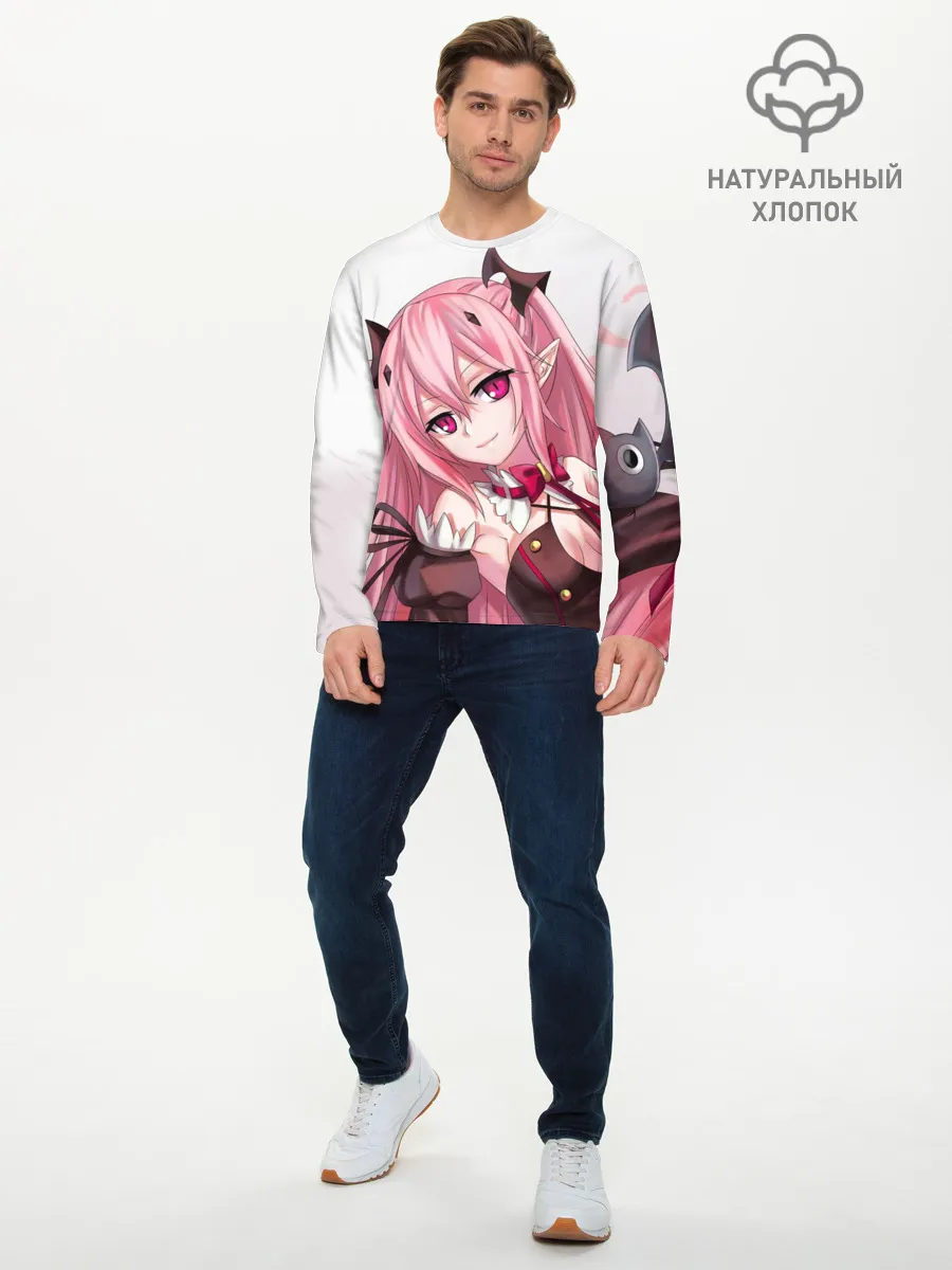 Мужской лонгслив базовый / Крул Цепеш