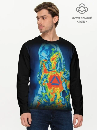 Мужской лонгслив базовый / PREDATOR | ХИЩНИК