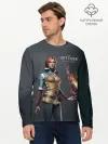 Мужской лонгслив базовый / The Witcher 3