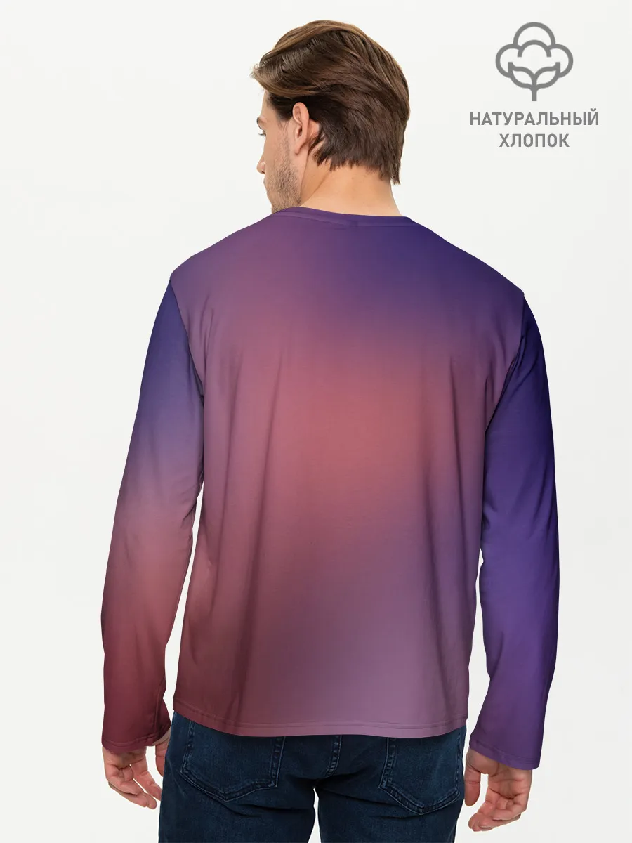 Мужской лонгслив базовый / Люси Хартфилия и Нацу Драгнил