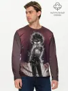 Мужской лонгслив базовый / Mob Psycho 100