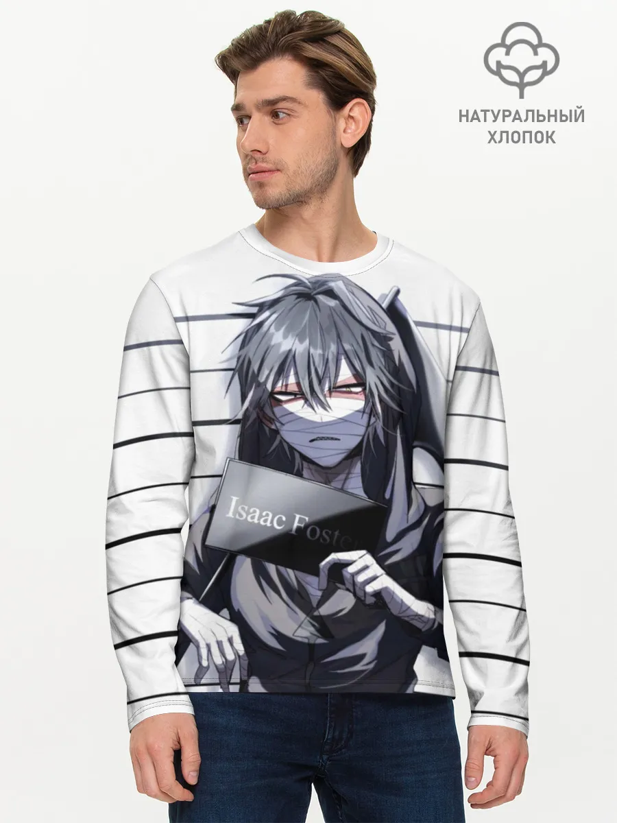 Мужской лонгслив базовый / Satsuriku no Tenshi