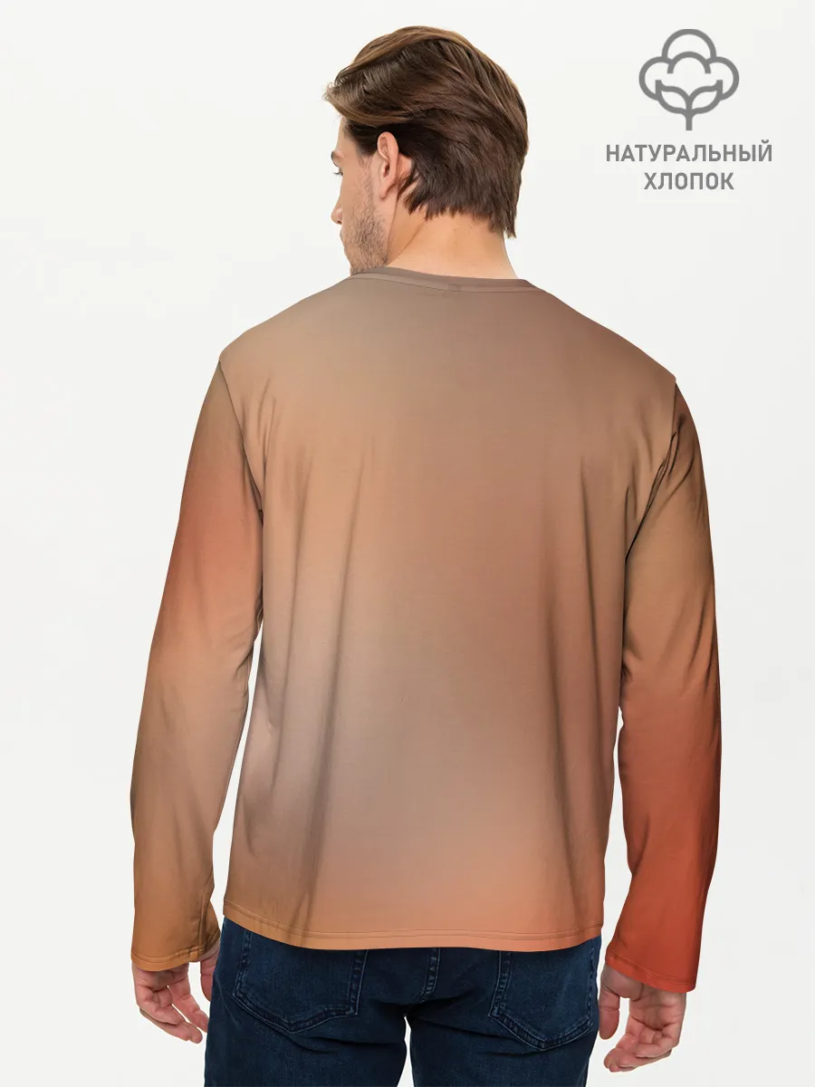 Мужской лонгслив базовый / гинтоки саката самурай