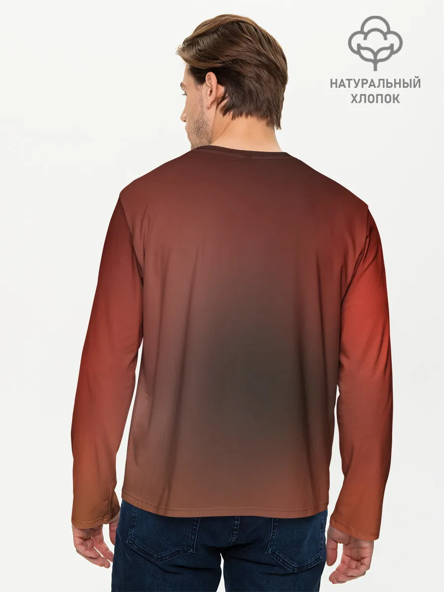 Мужской лонгслив базовый / Back to back