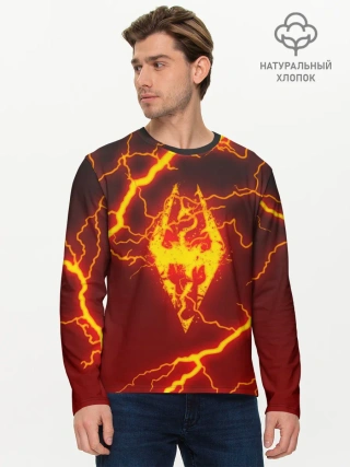 Мужской лонгслив базовый / THE ELDER SCROLLS