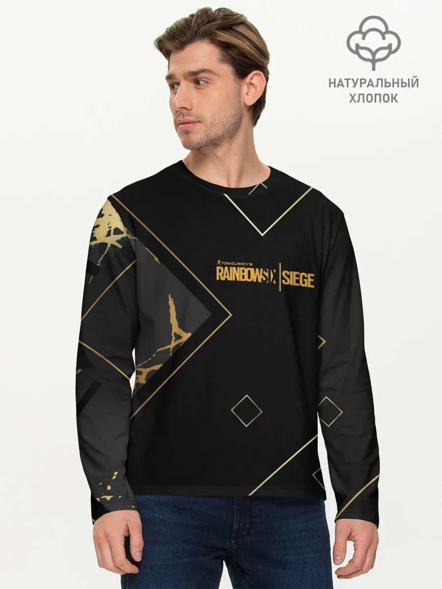 Мужской лонгслив базовый / RAINBOW SIX SIEGE