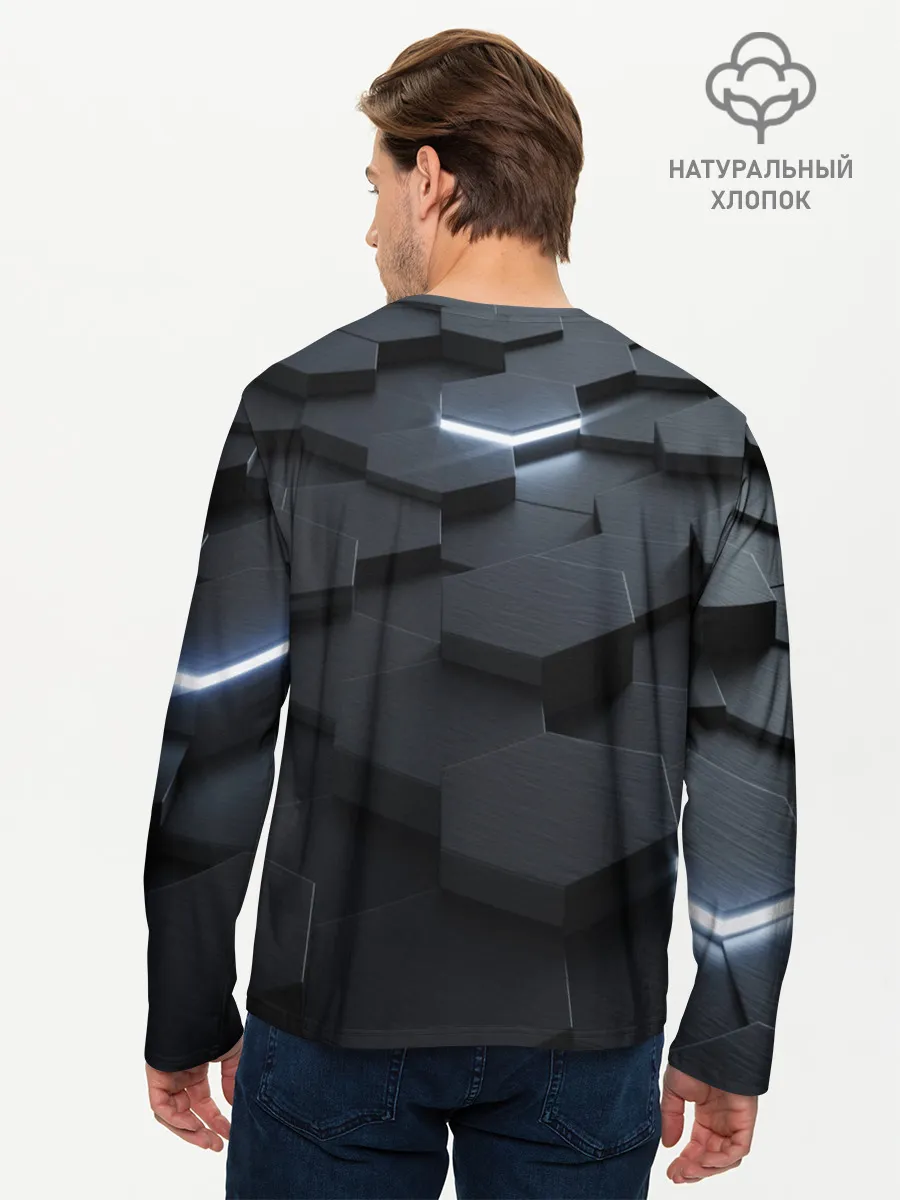 Мужской лонгслив базовый / НАНО СОТЫ