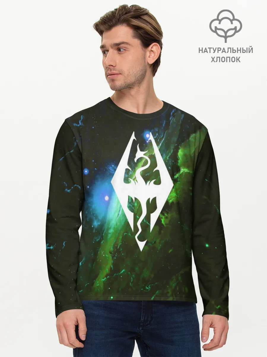 Мужской лонгслив базовый / THE ELDER SCROLLS