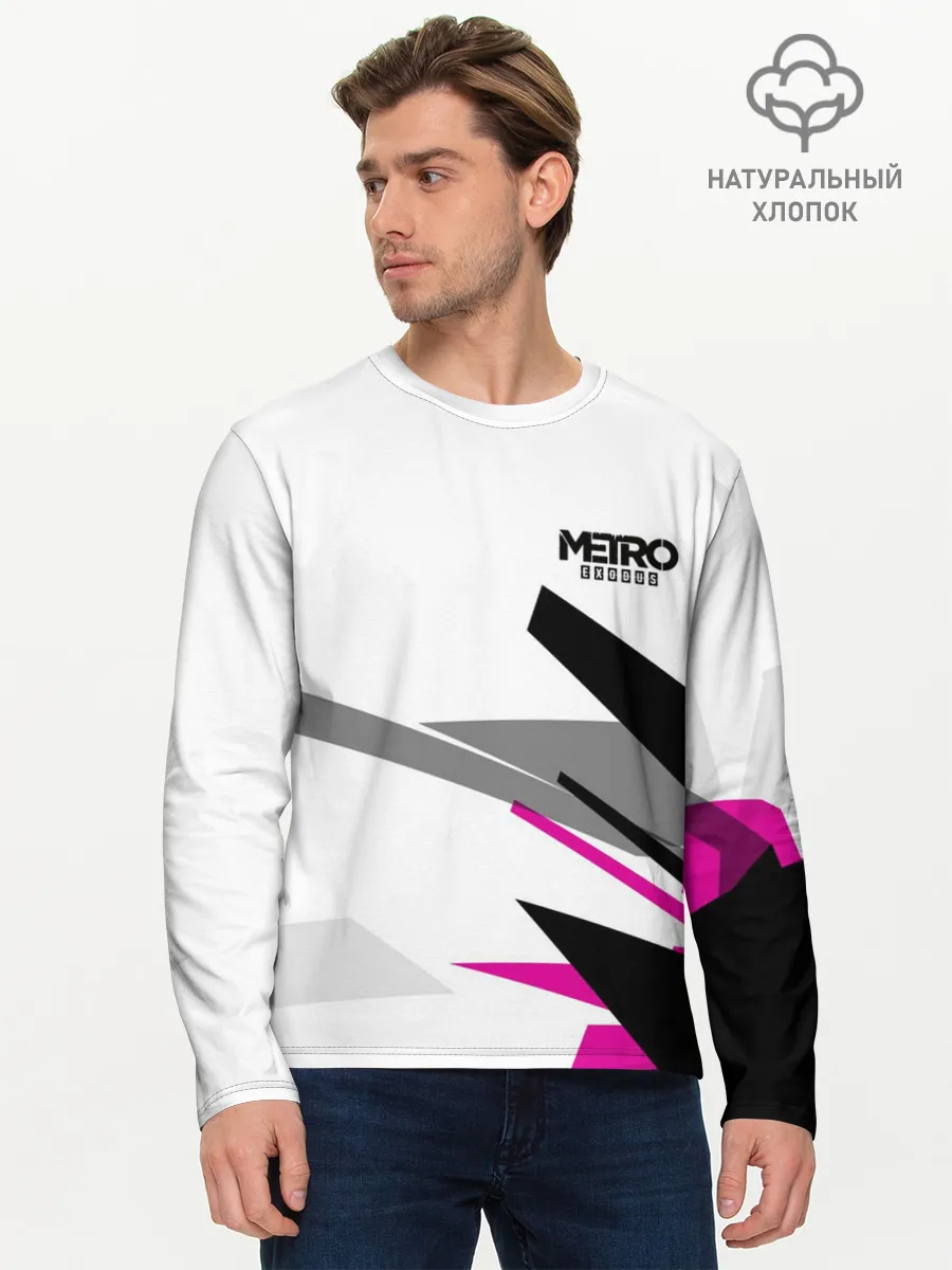Мужской лонгслив базовый / Metro Exodus