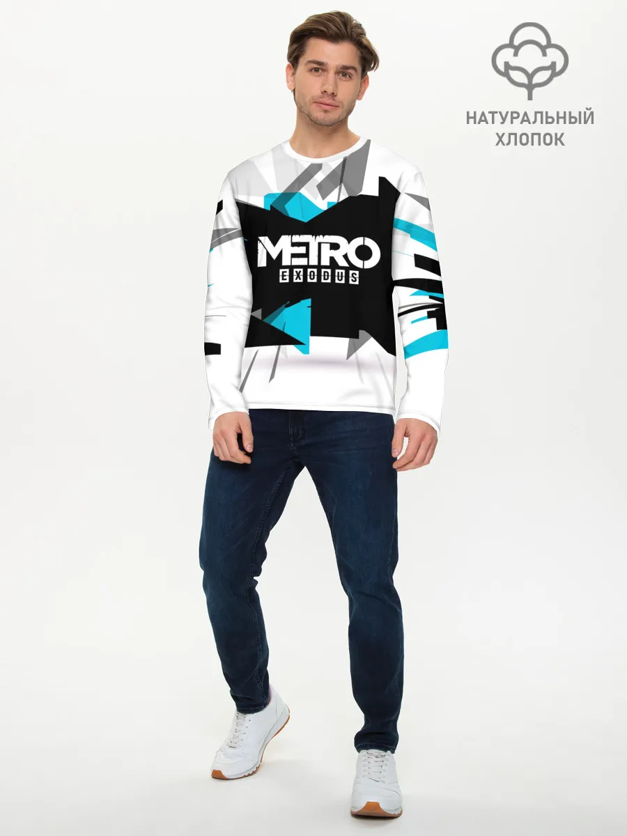 Мужской лонгслив базовый / Metro Exodus