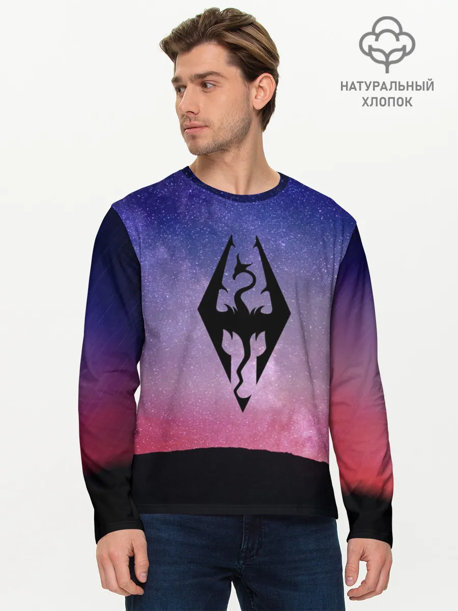 Мужской лонгслив базовый / THE ELDER SCROLLS