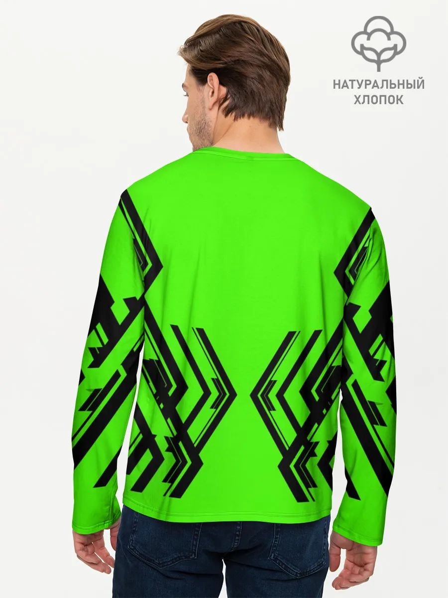 Мужской лонгслив базовый / CyberPunk 2077