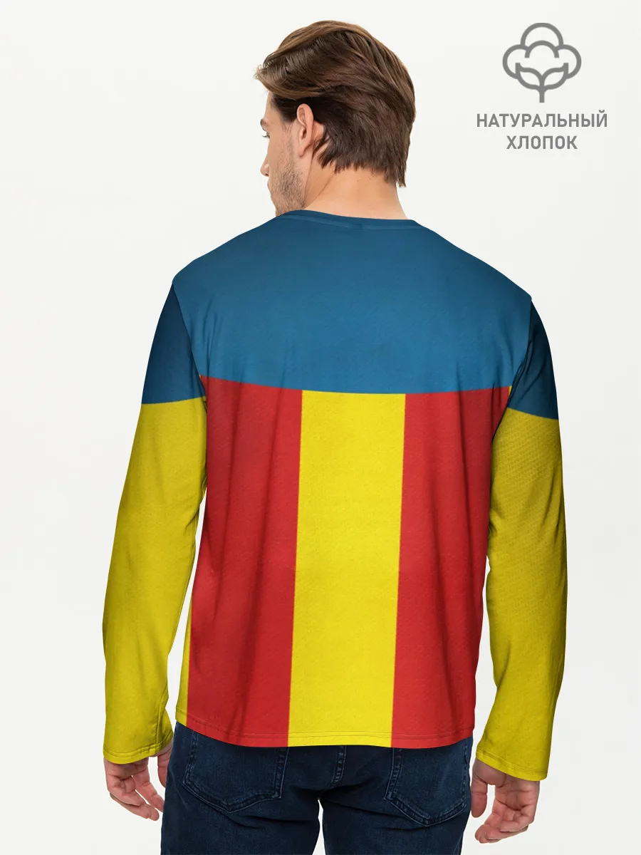 Мужской лонгслив базовый / Валенсия ФК