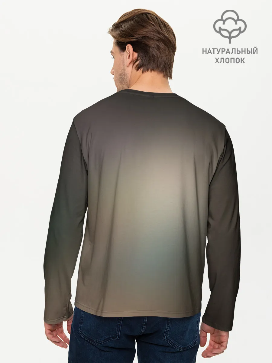 Мужской лонгслив базовый / Обнимашки