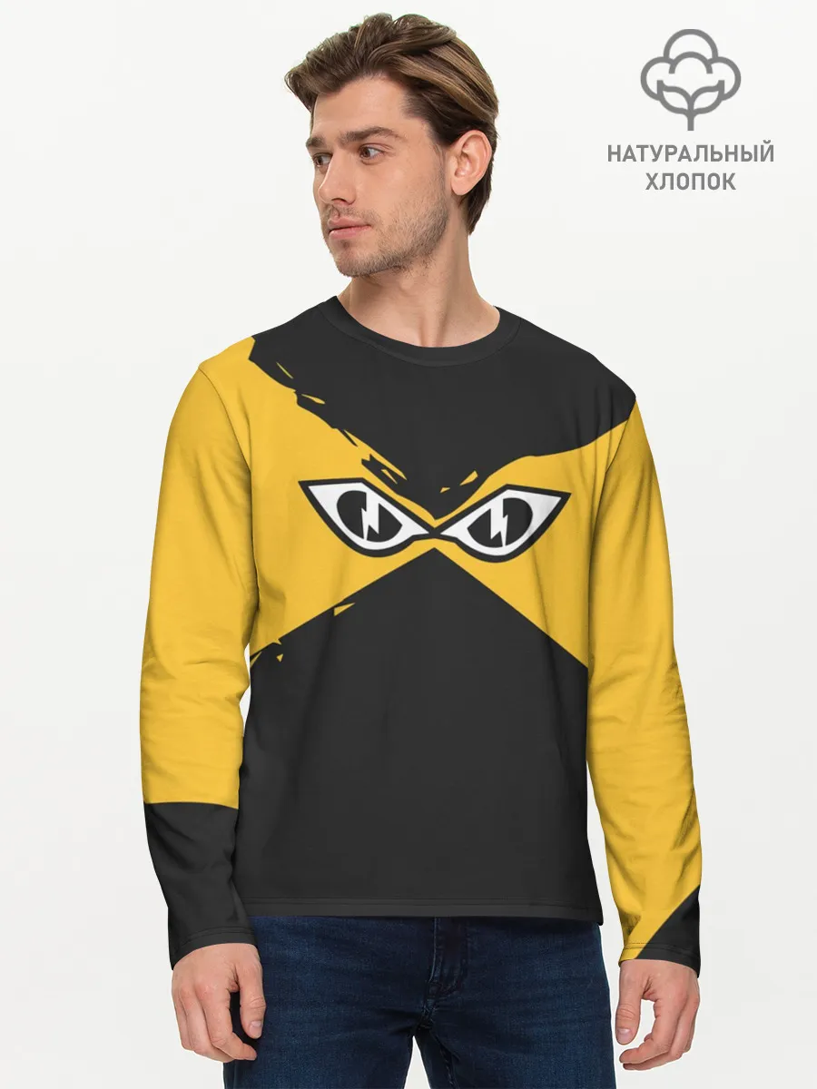 Мужской лонгслив базовый / R6S IQ