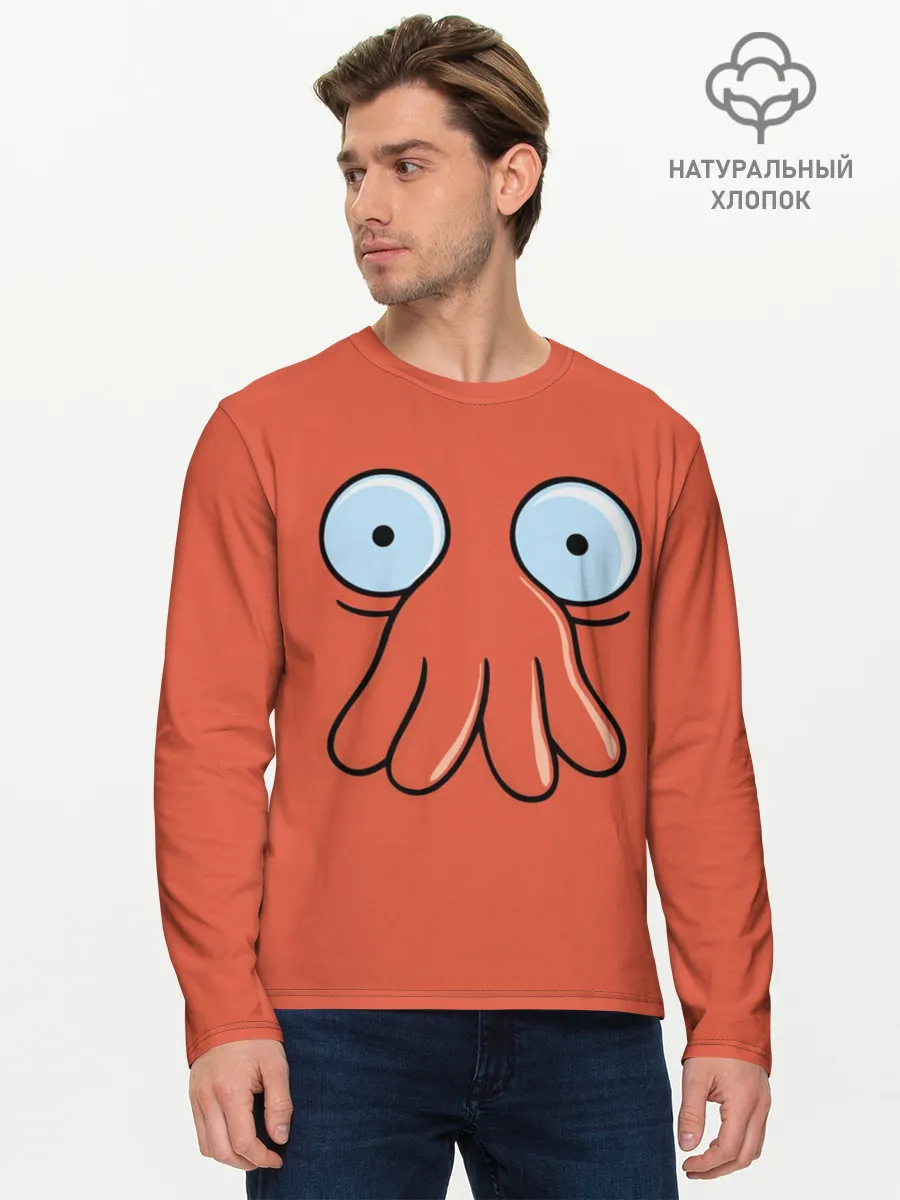 Мужской лонгслив базовый / Зойдберг