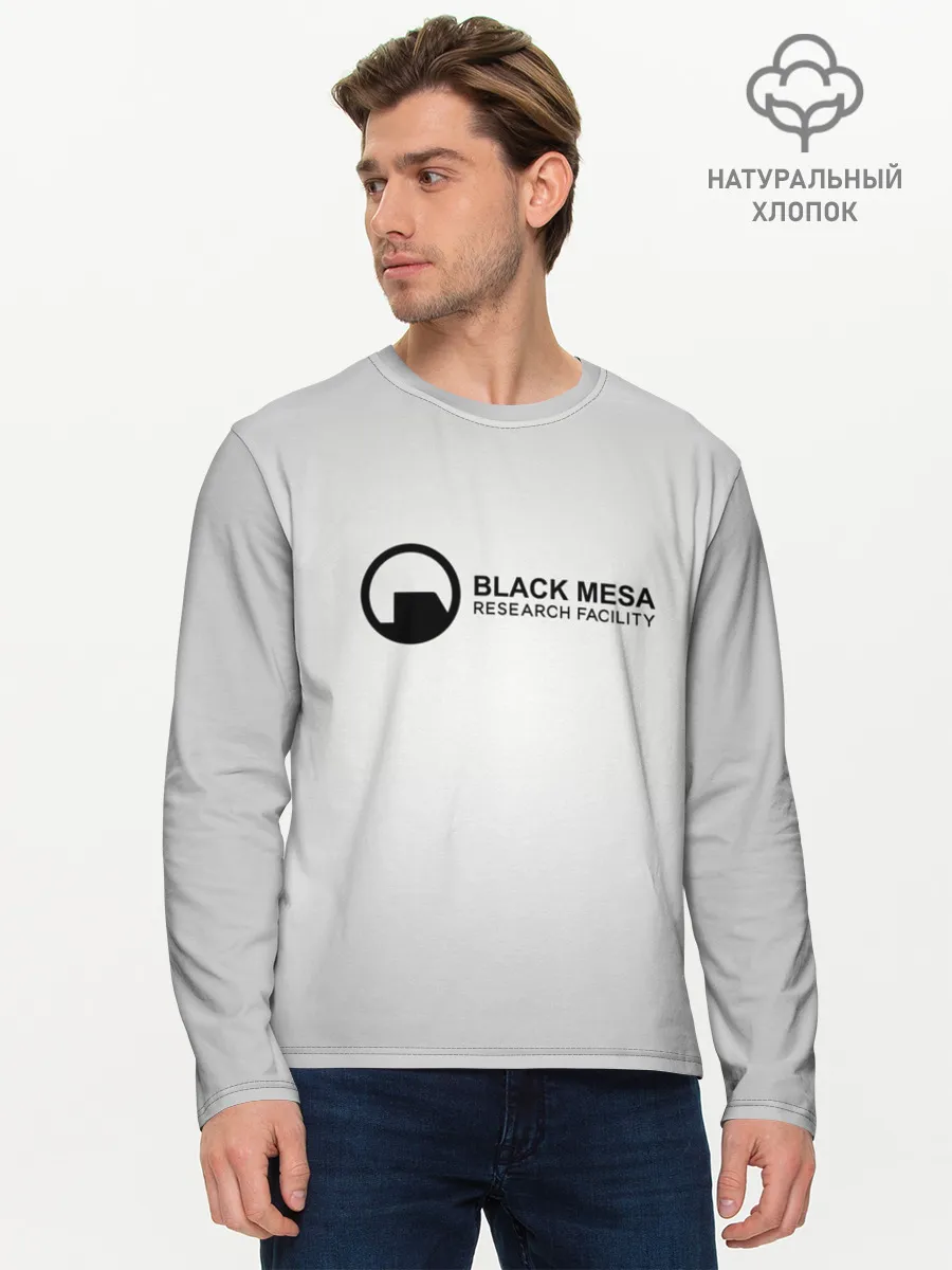 Мужской лонгслив базовый / Black Mesa