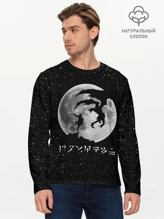 Мужской лонгслив базовый / DRAGONBORN