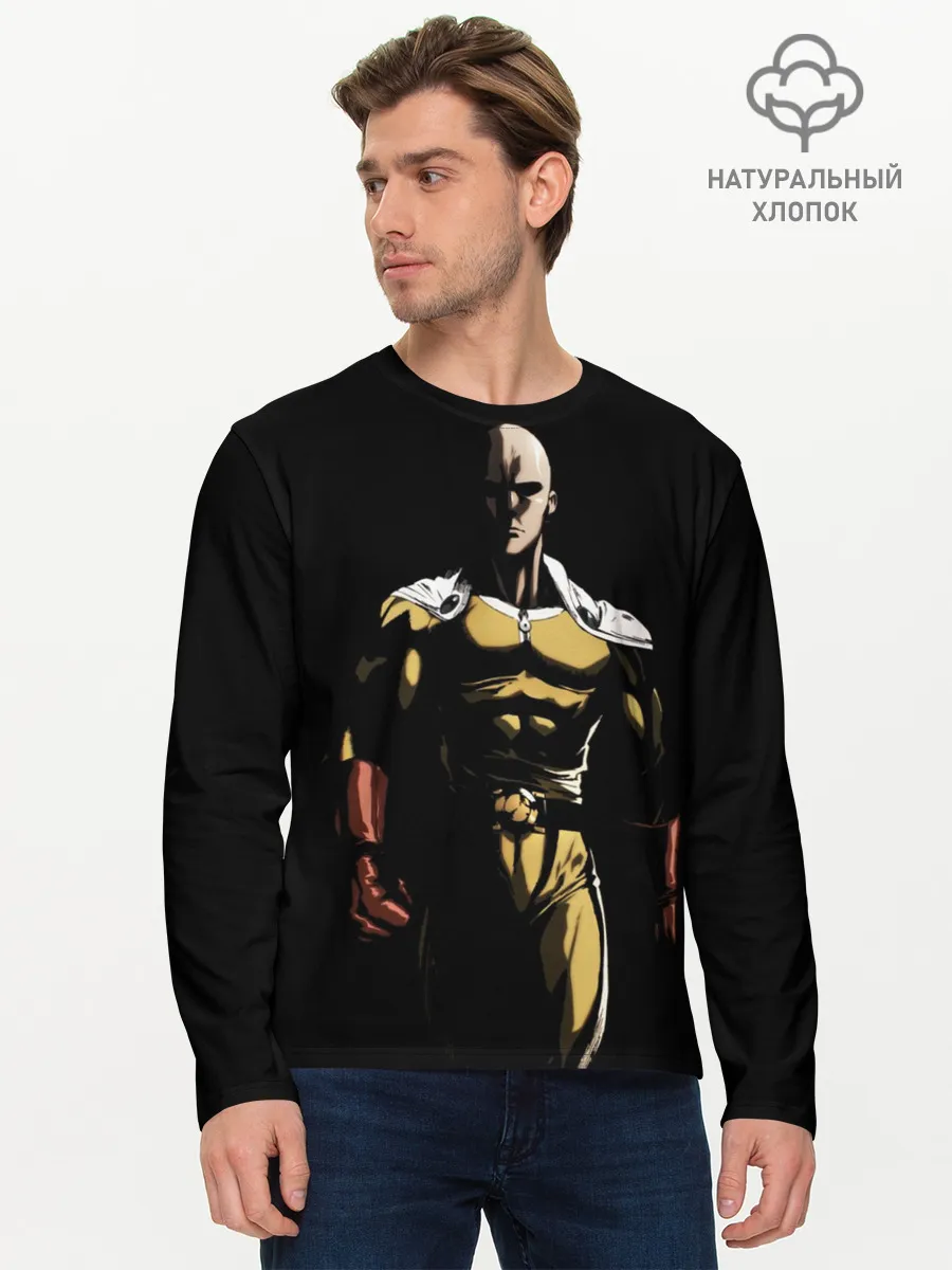 Мужской лонгслив базовый / One-Pucnh Man